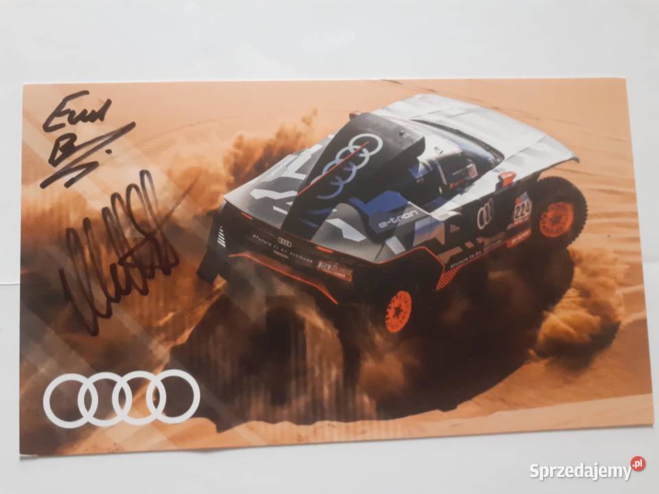 Karta Audi Dakar Team Warszawa sprzedam