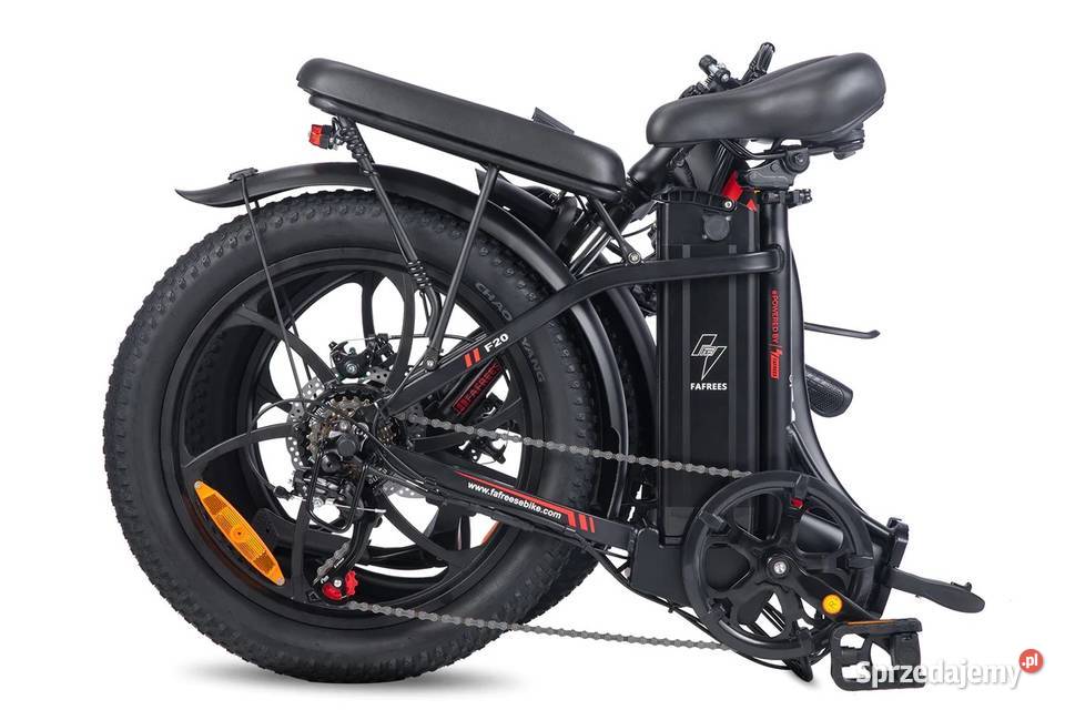 FAFREES F20 składany miejski fat ebike 250W 36V Sport i Wypoczynek Tarnobrzeg sprzedam