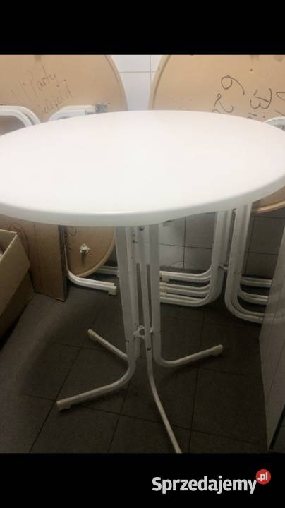 Stół koktajlowy barowy okrągły składany 80 Gastronomia Szczecin