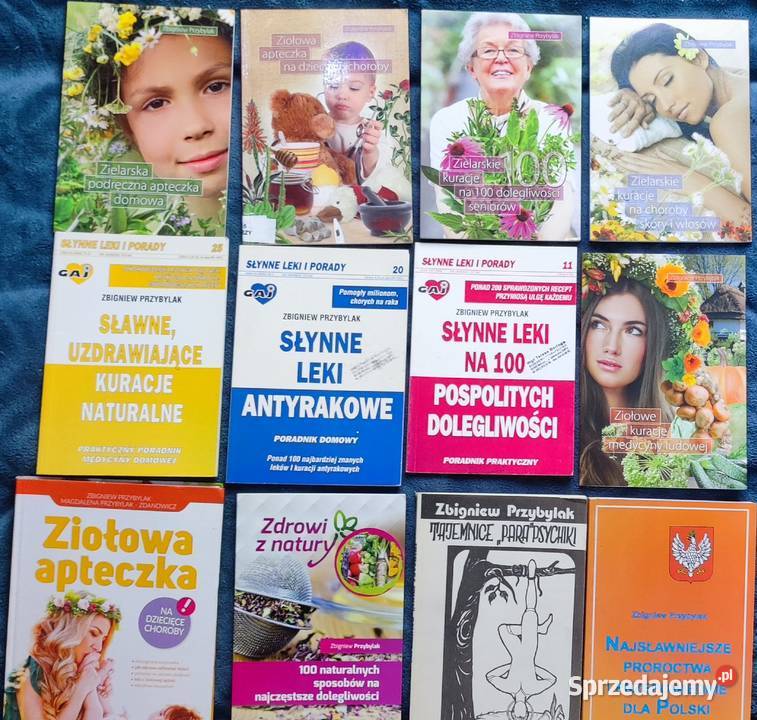 Zbigniew Przybylak ksiązki ziołowe medycyna