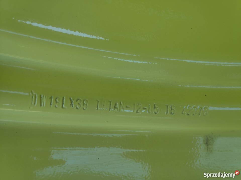 Felgi John Deere 18 x 38 60065 58070 oryginalne Trzebnica