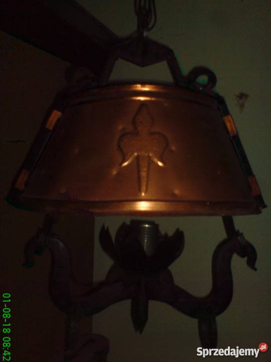 Lampa kowalstwo artystyczne stylowa Łódź