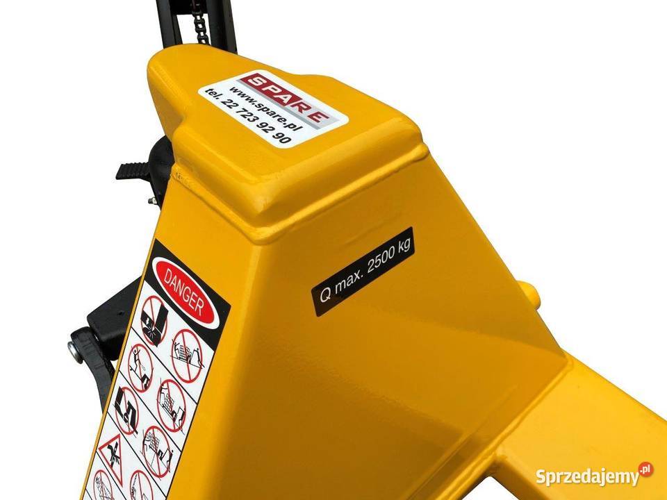 Wózek widłowy ręczny wózek paletowy paleciak 25 Warszawa