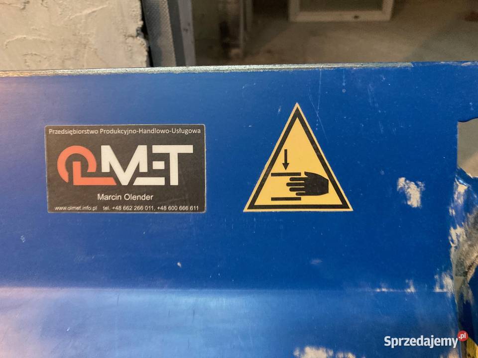 Sprzedam zagniatarkę do blachy stalowej Jabłonna