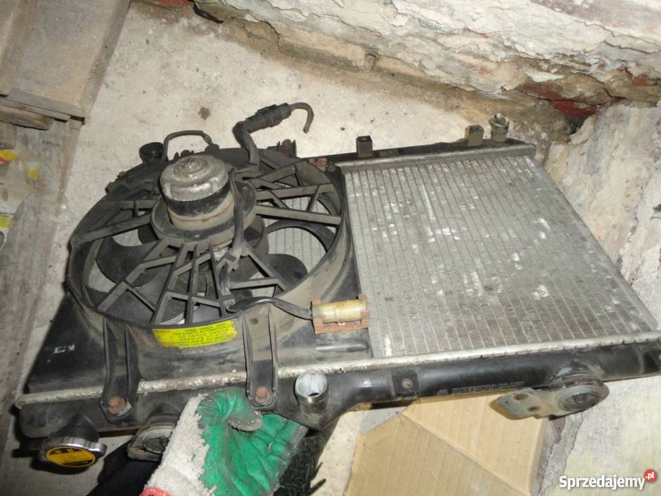 Hyundai Pony chłodnica z wentylatorem hundai chłodnice Układ chłodzenia Malbork