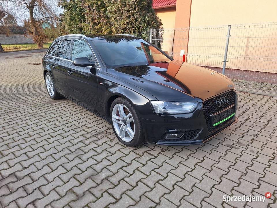 AUDI A4 S LINEAUTOMATSKÓRAKLIMATRONIKSERWISOWANY kurtyny powietrzne lubelskie Zamość