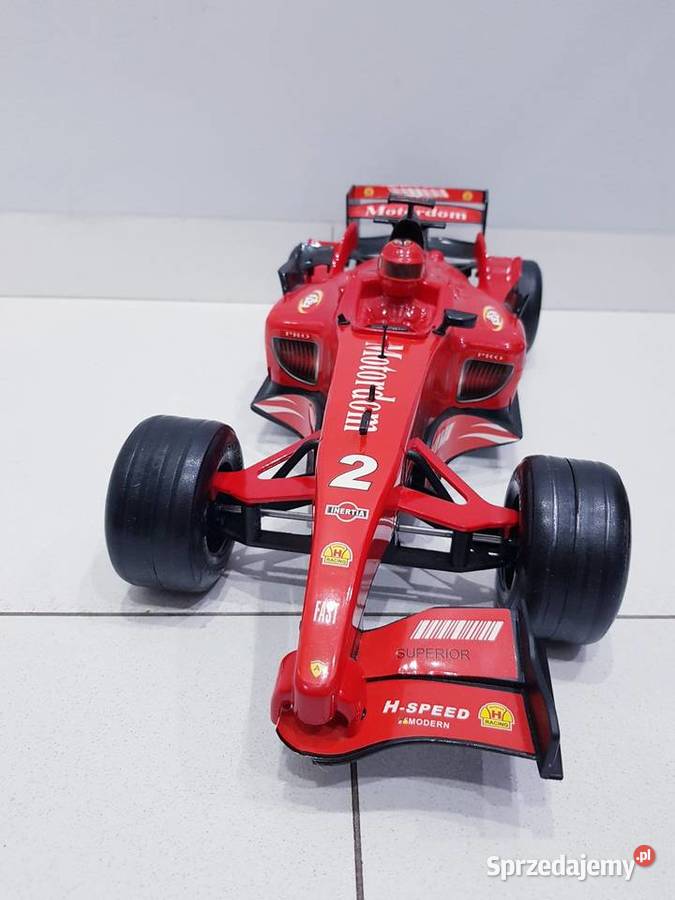 Metalowy bolid Formuła F1 z dźwiękiem i małym Samochody i pojazdy Dąbrowa Górnicza