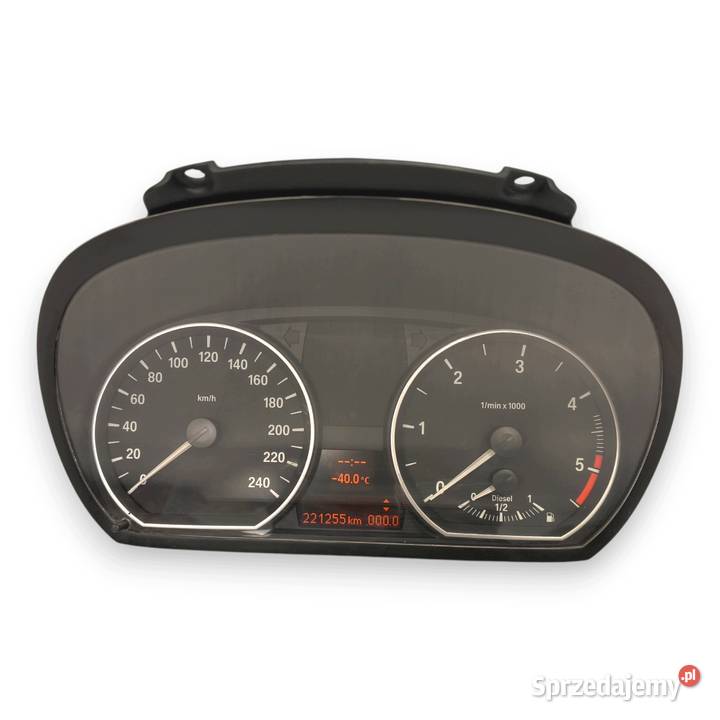 LICZNIK ZEGARY 9242332 BMW E81 E87 20 D Diesel Liczniki i zegary Chełm sprzedam