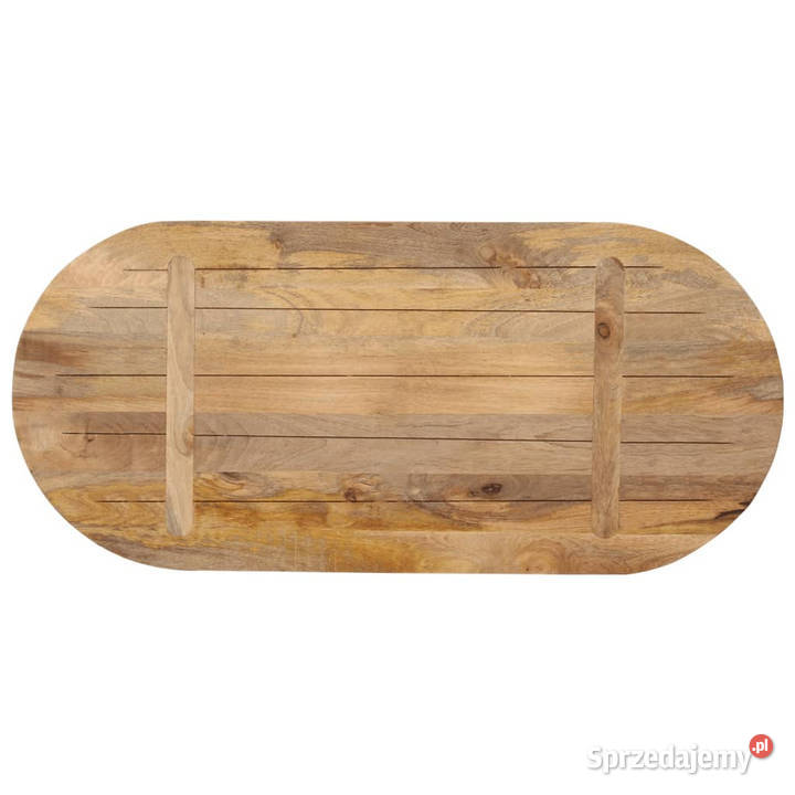 Blat stołu 80x40x38 owalny lite drewno mango Blaty Warszawa