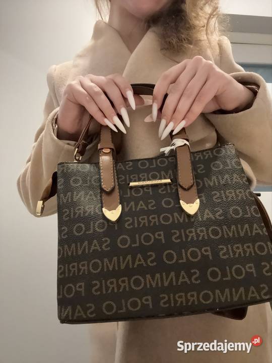 Torebka damska SANMORRIS brązowa elegancka nowa Tarnowskie Góry