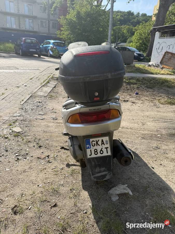 Suzuki Burgman 125ccm 2003 ZamianaZamienie 125cm3 Suzuki Gdynia