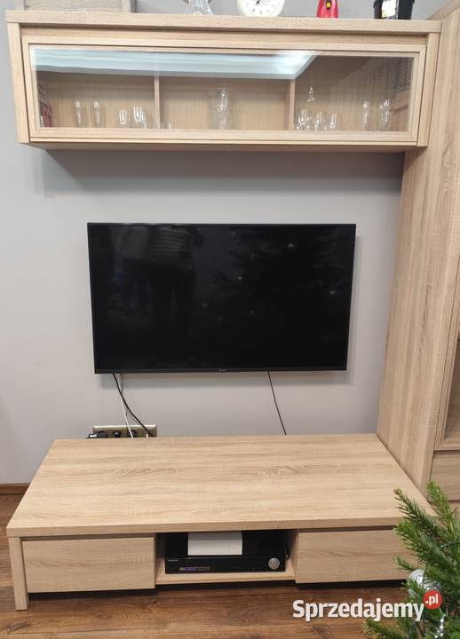 Meblościanka do pokoju dąb Sonoma wielkopolskie Września