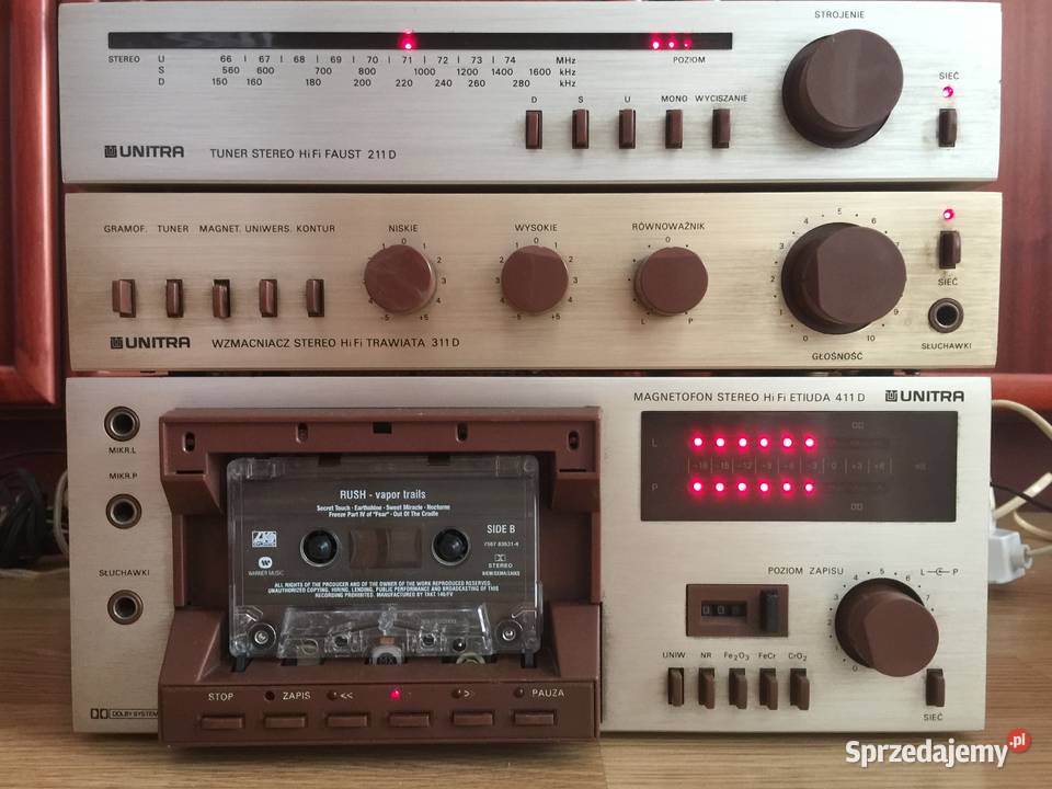 Wieża UNITRA Diora Stereo HIFI Kolumny TONSIL dolnośląskie Wrocław