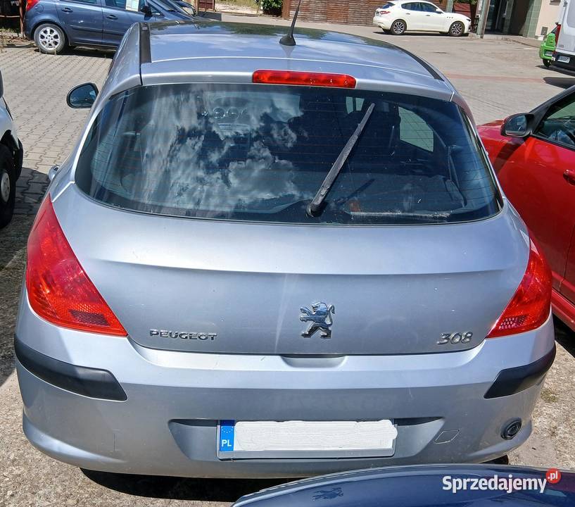 Peugeot 308 z 2007r 16 Benzyna LPG nieuszkodzony Busko-Zdrój