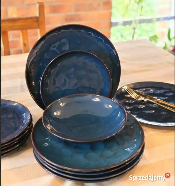 Zestaw talerzy 18 el Kamienica