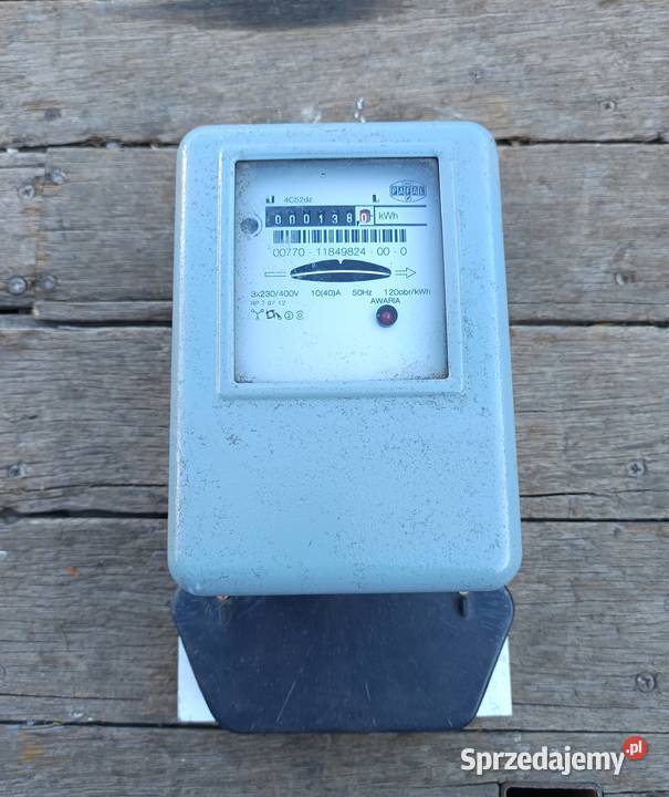 Licznik energii elektrycznej PAFAL 4C52dz Radomsko