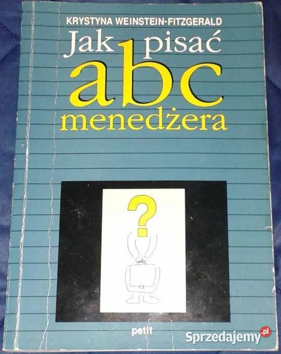 pisać abc menedżeraKrystyna WeinsteinFitzgerald