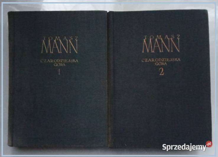 Czarodziejska Góra TMann 1956 literatura proza Kultura i Rozrywka Łódź
