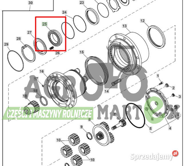 N302130 TŁOK JD dolnośląskie Wichrów