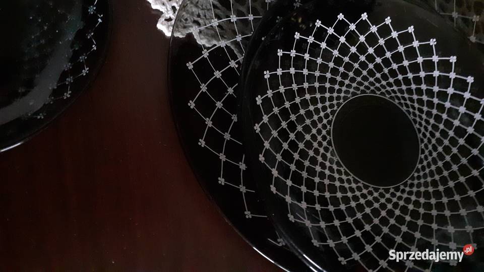 Komplet deserowyszkło olowiowe Warszawa sprzedam