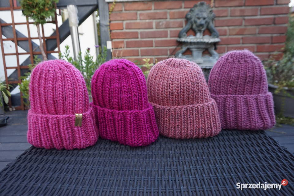 Czapki ze 100 wełny duzo kolorów Kraków sprzedam