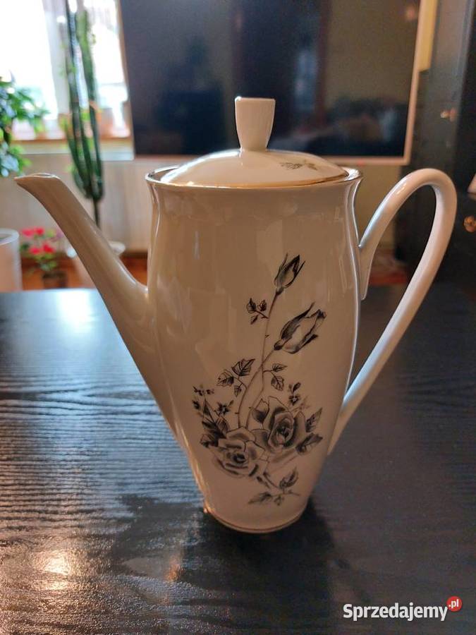 Dzbanek z porcelany PRL ceramika Wałbrzych Legnica