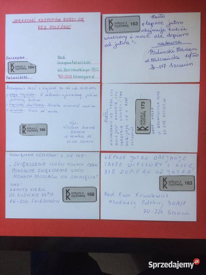 530 Zestaw Kart Pocztowych 6 Szczecin