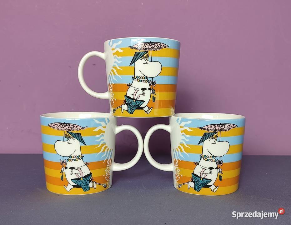 Muminki KUBEK Moomin Arabia Finland LATO 2008 Na małopolskie