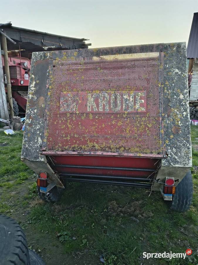 Sprzedam prasę Krone 155 Prasy i owijarki lubelskie Ludwin sprzedam