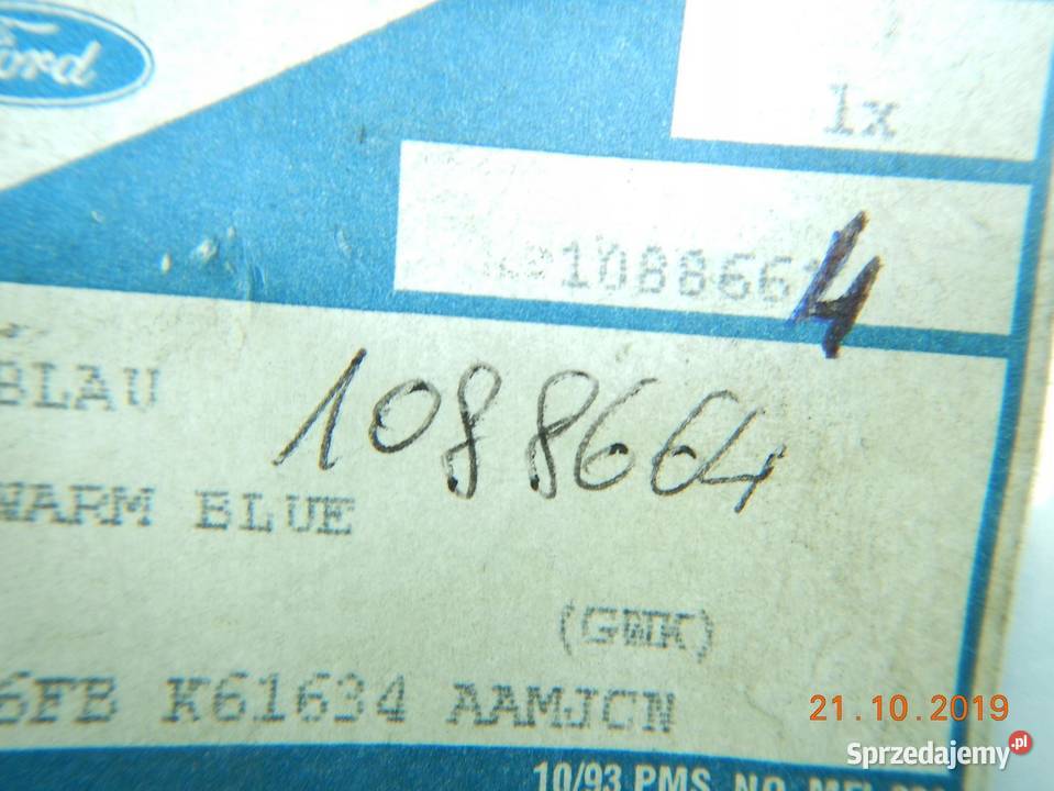 OSŁONA FOTELA LEWY PRZÓD FORD FIESTA 9502 ASO