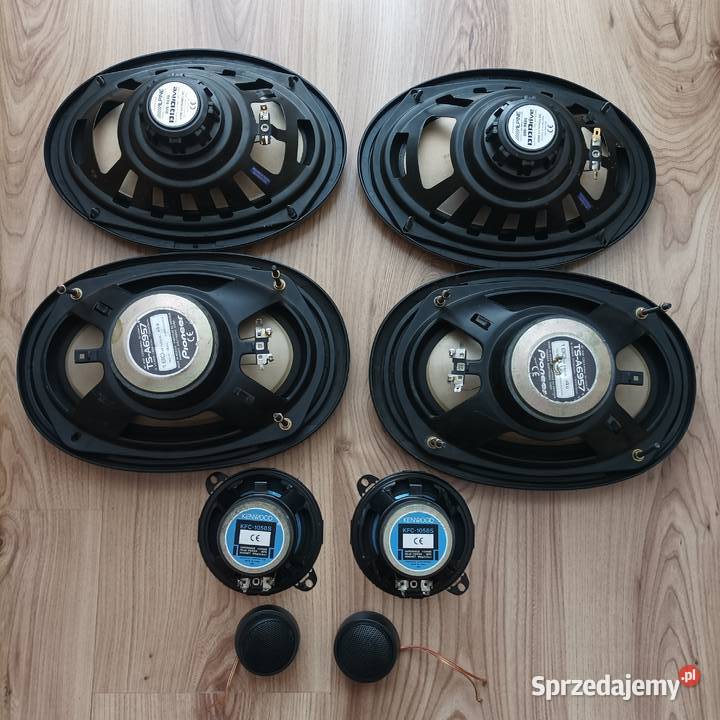 Głośniki samochodowe Alpine Pioneer Kenwood i Elektronika
