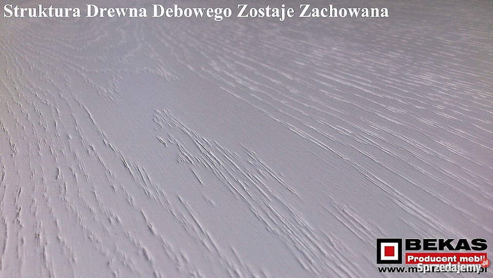 Komoda Narozna Biały Dąb Blat Dąb Włoski Rzeszów sprzedam