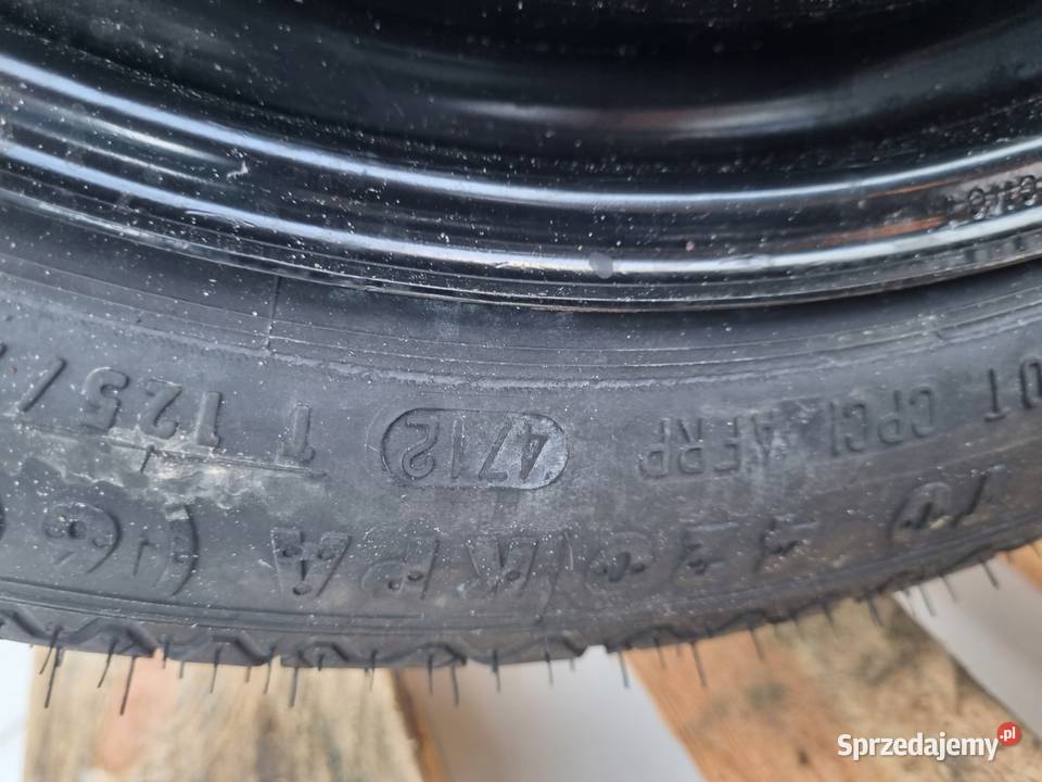 KOŁO DOJAZDOWE Opel Insignia A dojazdówka 12570 Samochodowe Chełm
