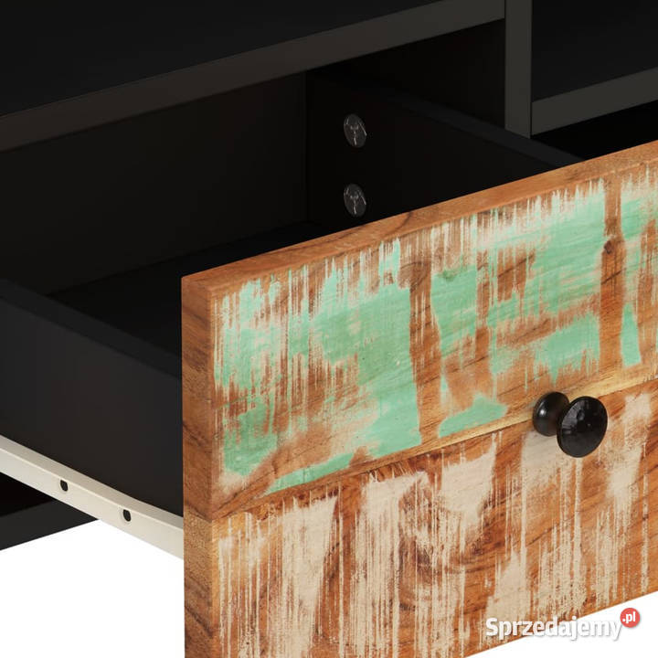 Szafka pod TV 100x33x46 drewno i materiał Warszawa sprzedam