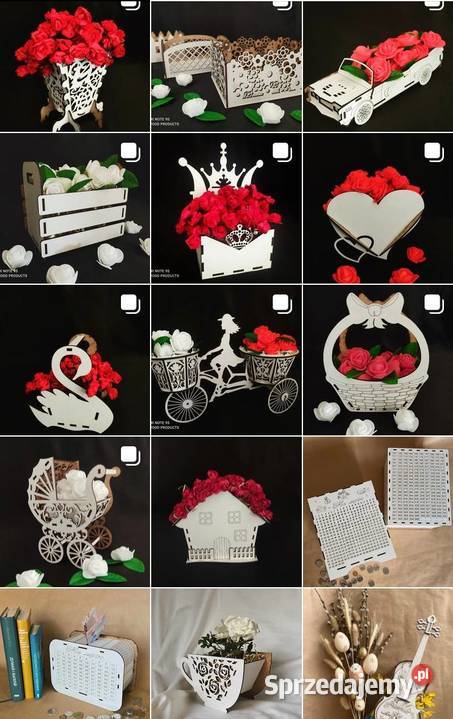 Pudełka wyroby z drewna prezentowe skrzynki Gdańsk