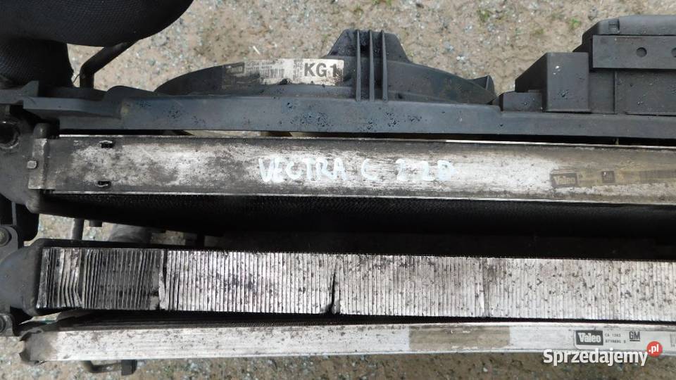 vectra C 22D zestaw chłodnic WYSYŁKA Żory sprzedam