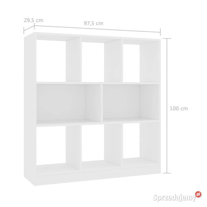 Regał na książki 975x295x100 materiał
