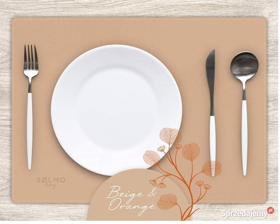 skórzane podkładki dwukolorowe SLMO Zamość sprzedam