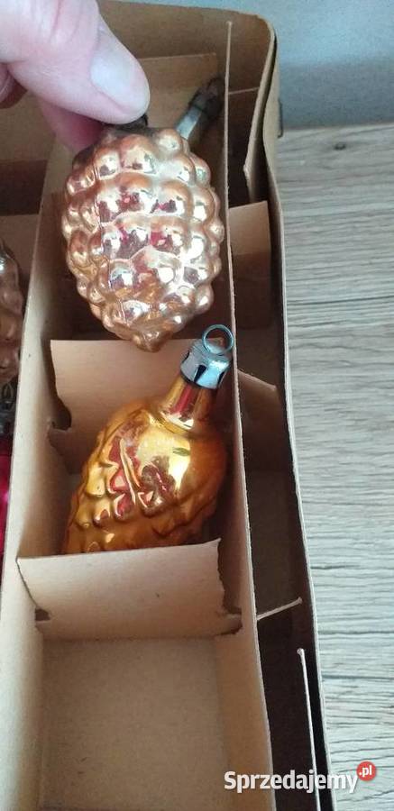 Bombki szyszki prl Przedbórz