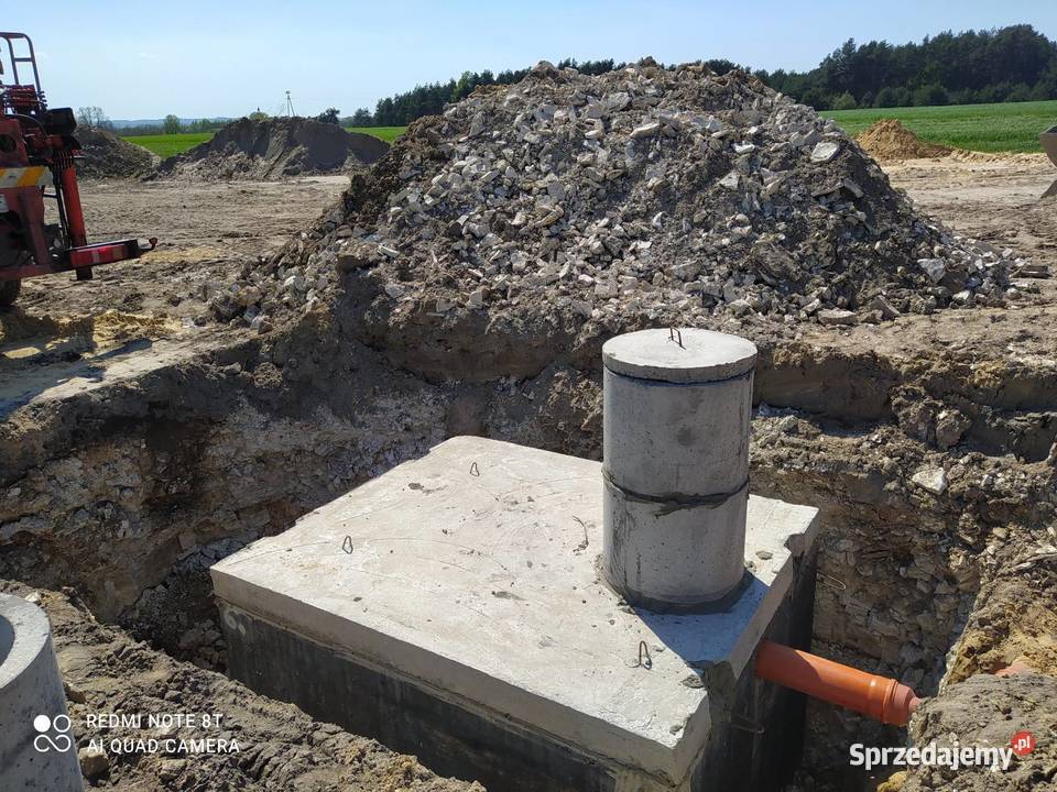 Szambo Betonowe Zbiornik Kanał Samochodowy łódzkie Łęczyca
