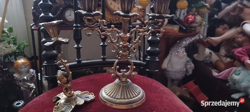 ŚWIECZNIKI MOSIĘŻNE JEDEN NA 1 ŚWIECE GLOWA Poznań