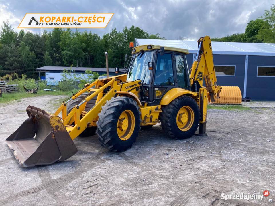 Koparko ładowarka JCB 4CX Sitemaster Sprawna Koła
