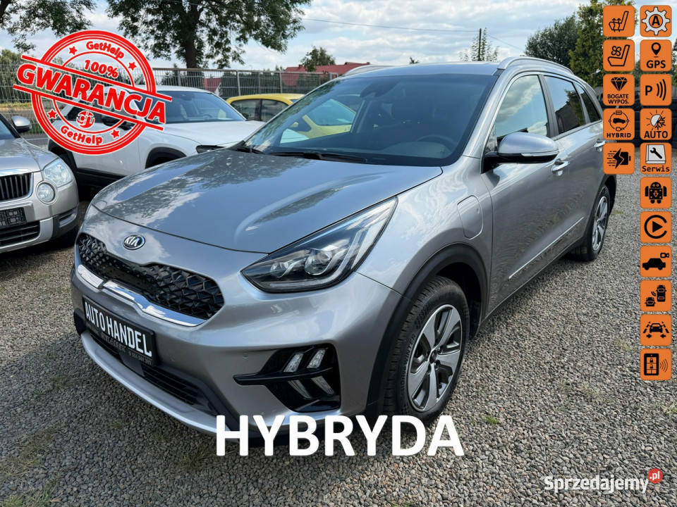 Kia Niro hybryda Plugin Hybrid navi kamery 40 kurtyny powietrzne wielkopolskie Zbąszyń sprzedam
