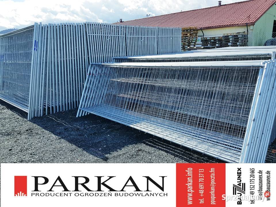 Ogrodzenie budowlane mobilne tymczasowe Kwidzyn ocynk