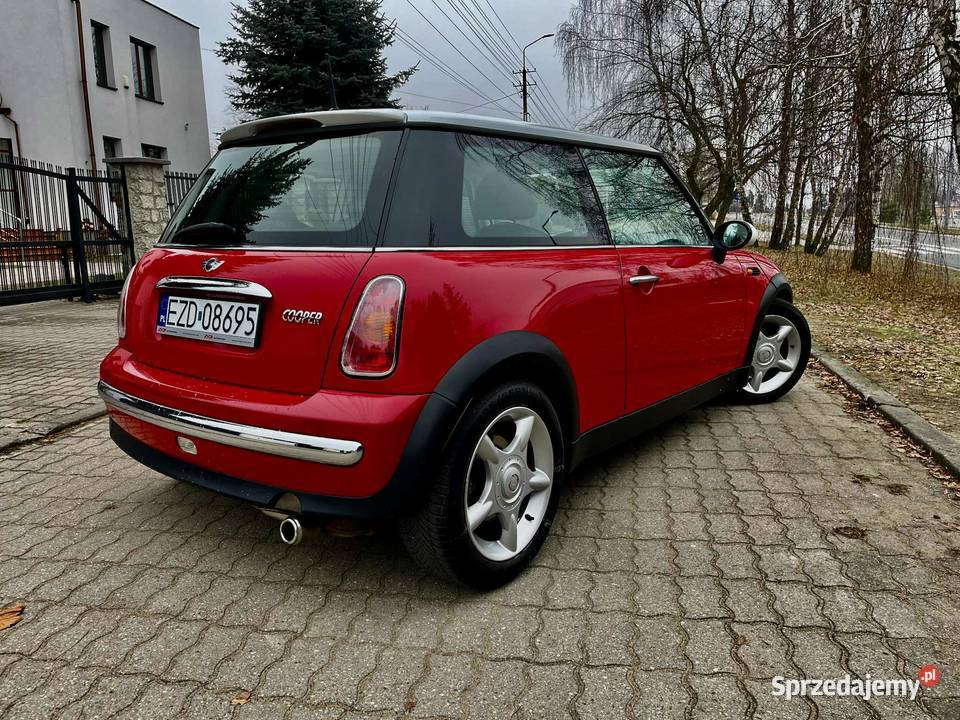 ŚlicznyZadbanyMiniCooperR5016Benz150Prz2003 r benzyna Zduńska Wola