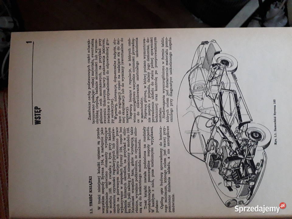 Naprawa samochodów Syrena Rok produkcji 1982 Warszawa