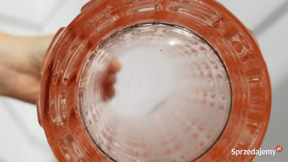 Wazon WULKAN 3 Ząbkowice kolorowe szkło PRL Dąbrowa Górnicza sprzedam