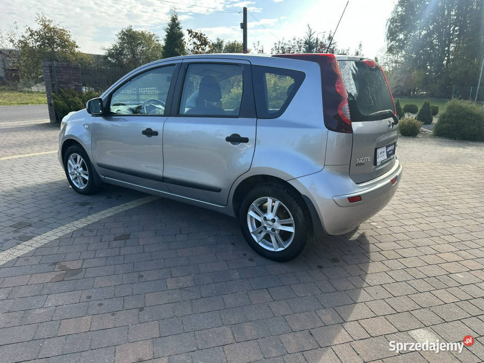 Nissan Note 14 Benzyna I 20052013 nieuszkodzony mazowieckie Lipówki