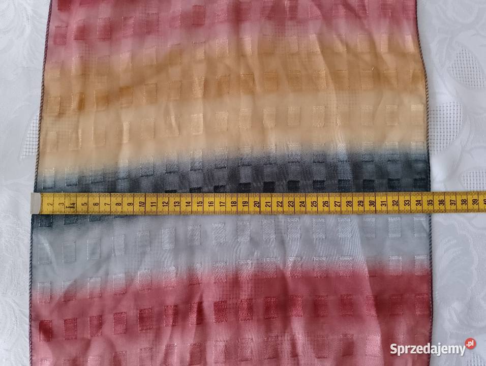 SZALIK wielobarwny delikatny szal połyskujący dł Uniseks Oborniki sprzedam