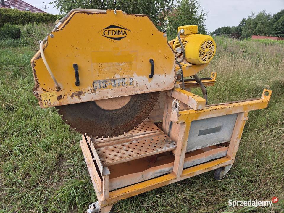 Cidima piła do bloczków Porothermu cegły silki Namysłów